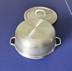 Olla de Cocina de <span class=keywords><strong>Aluminio</strong></span> de Alta Calidad de 42 CM de Gran Capacidad, Fabricada por Fundición a Presión, con Tapa, Utensilios de Cocina Multiusos de <span class=keywords><strong>Aluminio</strong></span> - Product Image 4