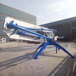 JIUHE Hot Sales New Mobile <b>Spider</b> Type Mobile <b>Remote</b> <b>Control</b> Concrete Distributor Hydraulic Concrete Placing Boom - Product Image 1