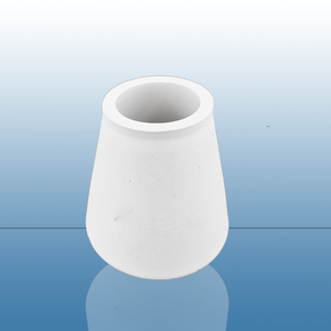 Tasse de versement d'alumine en céramique de bonne résistance de choc thermique à prix compétitif - Product Image 3