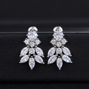 Orecchini a Perno Geometrici a Forma di Marquise per Donne, per Uso Quotidiano e Serale - Product Image 6