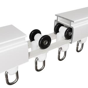 <span class=keywords><strong>Rail</strong></span> de rideau droit simple, léger et facile à installer, <span class=keywords><strong>pour</strong></span> chambre à coucher, salon, fenêtre - Product Image 4