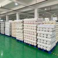 Tissu en microfibre 100% polyester, largeur 250 cm, motif imprimé, anti-boulochage, respirant, écologique, résistant à l'abrasion, pour usage domestique moyen