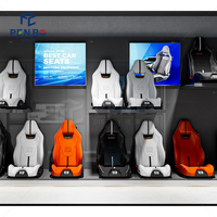 Nouvelle conception de magasin de pièces automobiles, rayonnage modulaire en treillis métallique, présentoir pour accessoires automobiles