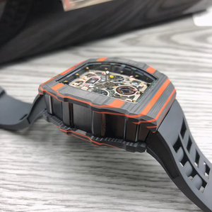 Luxury Custom 3502 Lavish <b>Watch</b> Carbon Fiber Case Skeleton Tourbillon Movement Fashion <b>Watch</b> Waterproof Business Wristwatch - Product Image 3
