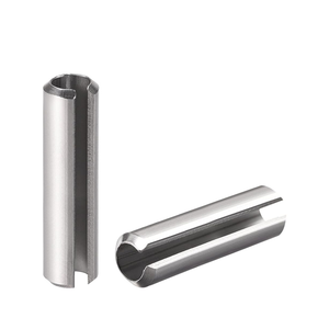 Goupilles de blocage cylindriques élastiques à ressort à fente en acier inoxydable 304 OEM personnalisées - Product Image 1