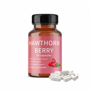 Organic 500mg Hawthorn <strong>Berry</strong> Extract Health Supplement <strong>Capsules</strong> - Product Image 2