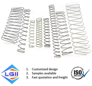 Muelle cónico de acero inoxidable personalizado 302 304 316, alambre de piano de acero, alambre de música, muelles planos trapezoidales - Product Image 2