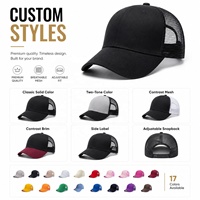 Casquette de sport à séchage rapide avec logo personnalisé, casquette de baseball respirante, casquette de course performante, casquette trucker à dos en maille pour hommes et femmes