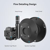 Support de caméra à ventouse SmallRig 6 pouces pour voitures et smartphones – Vitesse maximale 80 km/h, charge recommandée 15 kg – Fixation stable, propre et lisse