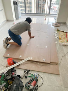 Baijax แผ่นผนังพีวีซีขนาด5มม. แผ่นปูกันน้ำแผ่นคาร์บอนคริสตัลแผ่นไม้ไผ่บุผนัง - Product Image 6