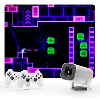 Portable S40Max jeu Mini projecteur Home cinéma Smart TV Android 11 Wifi LED poche 10000 3D jeux Console vidéo jouer projecteur