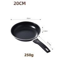 Poêle à frire antiadhésive en gros d'usine, poêle à sauter, ustensiles de cuisine, marmite de cuisson antiadhésive