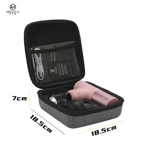 Factory Directly Custom Hard Shell Tool Case Bag Mini Massage Gun Fabric Carry Travel Case With Foam