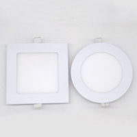 Panneau lumineux LED 3W 6W 9W 12W 15W 18W 24W Etl / Panneau lumineux LED sans cadre / Panneau lumineux LED pour plafond, Panneau lumineux LED, Panneau lumineux LED