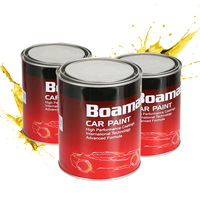 Bormar Automotive Topcoat Haute Brillance 2K Couleur Unie pour la Réparation Automobile