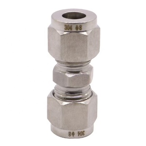 AISI 316 Compression <span class=keywords><strong>1</strong></span>/4 en X <span class=keywords><strong>1</strong></span>/2 NPT avec double rondelle <span class=keywords><strong>1</strong></span>/4 OD <span class=keywords><strong>1</strong></span>/2 NPT connecteur mâle pour tube conformable - Product Image 6