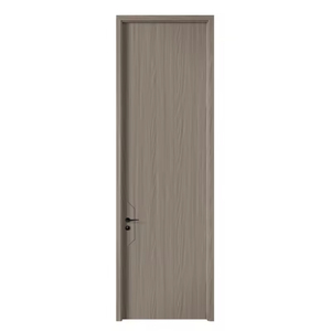 Toptan Hafif Kahverengi Masif Ahşap Salıncak İç Kapılar Özelleştirilmiş Boyut Ev Daire Modern Tasarım Dekoratif Banyo - Product Image 6