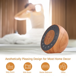 Hifid Trắng âm thanh máy Nâu tiếng ồn Ngủ Viện trợ loa gỗ hạt trắng tiếng ồn máy với 31 âm thanh nhẹ nhàng - Product Image 4