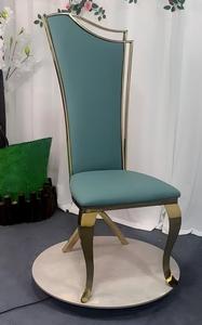 Foshan Sino Alquiler perfecto Decoración Muebles Apilable Acero inoxidable Banquete Eventos Sillas de boda - Product Image 4