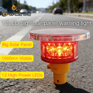 <span class=keywords><strong>Baliza</strong></span> <span class=keywords><strong>Solar</strong></span> de Alta Eficiencia <span class=keywords><strong>con</strong></span> <span class=keywords><strong>Panel</strong></span> Extra Grande para una Carga Más Rápida y Mayor Duración - Product Image 1