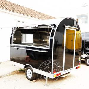Voll ausgestatteter Eis wagen mit vollem Küchen anhänger Fast Food Trailer mobiler Straßen lebensmittel wagen - Product Image 1