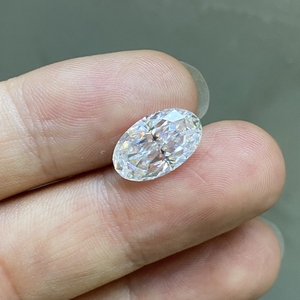 Piedra Preciosa Suelta <span class=keywords><strong>de</strong></span> Moissanita Cultivada en Laboratorio, Corte Ovalado Super Blanco <span class=keywords><strong>de</strong></span> 8x12 mm, <span class=keywords><strong>4</strong></span> <span class=keywords><strong>Quilates</strong></span>, Corte Hielo Triturado, <span class=keywords><strong>Precio</strong></span> por Quilate - Product Image 6