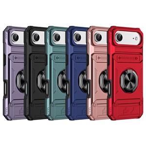 เคสโทรศัพท์มือถือกันกระแทกพร้อมช่องใส่บัตรและขาตั้ง สำหรับ iPhone 17 Air 17 Pro Max - Product Image 1