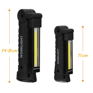 Mini Small Outdoor Rechargeable Portable Pocket Keychain Waterproof Camping Magnetic Inspection Cob <b>Led</b> Flashlight Working <b>Light</b> - Product Image 6