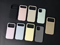 Coque de téléphone antichoc en silicone liquide véritable pour iPhone 11 17 Pro Max avec doublure magnétique N52 2700GS