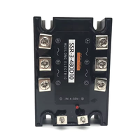 Relais d'inversion à semi-conducteurs triphasé miniature 40A 4-32V avec charge de contact haute puissance et fonction de protection scellée