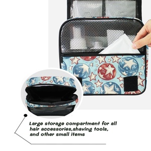 Custom Logo Personalized Portable Bathroom Hanging Large Size Wash Bag <b>Makeup</b> <b>Storage</b> Travel Toiletry Bag <b>for</b> Adult - Product Image 5