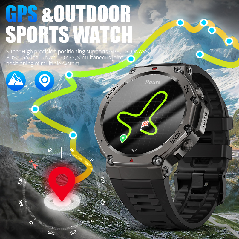 rugged smart watch for men