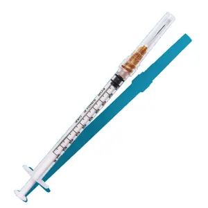 Best selling industrial syringes spot 1ml 2ml 3ml 5ml 10ml 20ml disposable plastic safety syringe with needles