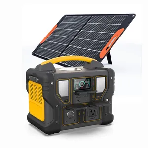 Batería de litio de 300W para acampar, sistema de respaldo para exteriores, Panel Solar, Powerbank, Mini generador de energía eléctrico portátil