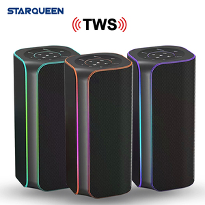 STARQUEEN Altavoz Bluetooth de Última Generación, Altavoz Portátil TWS Recargable, Altavoz para Fiestas al Aire Libre con Luz RGB Lineal - Product Image 6