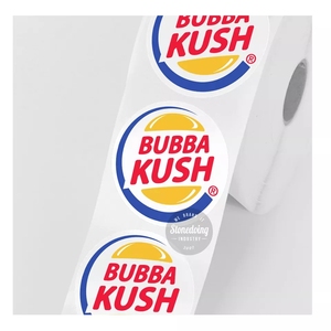 Nhãn In Logo Tùy Chỉnh Để Đóng Gói Nhãn Dán Vinyl Chống Thấm Nước Nhãn Cuộn In Hình Tròn - Product Image 2