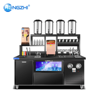 HENGZHI Service Personnalisé pour Salon de Thé : Solution Complète, Équipement de Bar à Bubble Tea Tout-en-un pour Comptoir de Thé au Lait