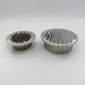 Couvercle d'évent de style à persiennes pour moteur de bateau marin en acier inoxydable de 4 et 6 pouces pour hôpitaux et écoles - Product Image 2