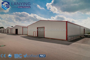 인기 판매 금속 프레임 강철 구조 창고 작업장 격납고 건물 (중간 기둥 없음) - Product Image 5