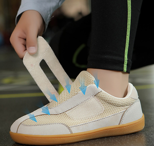 Zapatos Deportivos Casuales para Niños, de Corte Bajo, Punta Ancha, Tejidos, con Plantilla Transpirable de EVA, Zapatos Descalzos para Niños - Product Image 4