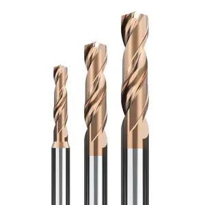 Huhao Cobalt Titanium metal drill bit HSS 4mm HSS twist drill bits for metal drilling