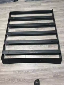 Barre transversale barres de toit pour <span class=keywords><strong>Ford</strong></span> Ranger T8 T9 Raptor(2022-) tout-terrain 4x4 camionnette aluminium Plus porte-bagages en acier - Product Image 2