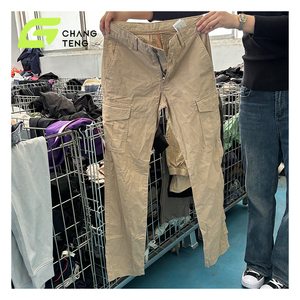 Pantalon cargo long d'occasion pour hommes, <span class=keywords><strong>vente</strong></span> <span class=keywords><strong>en</strong></span> gros, provenant <span class=keywords><strong>de</strong></span> déstockage <span class=keywords><strong>de</strong></span> détaillants <span class=keywords><strong>en</strong></span> <span class=keywords><strong>ligne</strong></span> chinois (C13) - Product Image 2