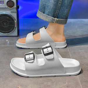 รองเท้าแตะสำหรับผู้ชาย พื้นหนา กันลื่น บุนวมกันเสียง พื้นนุ่ม รองเท้าแตะสำหรับผู้ชาย พื้นนุ่มใส่ในบ้าน - Product Image 5