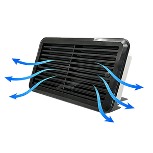 Ventilateur de ventilation pour <span class=keywords><strong>camping</strong></span>-car, port de ventilation pour véhicule de <span class=keywords><strong>camping</strong></span> équipé de deux ventilateurs et d'un filet anti-insectes pour caravane, remorque - Product Image 4