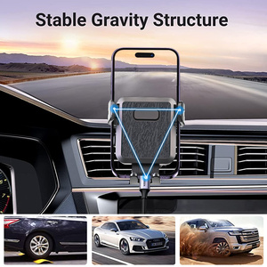 Universal <strong>Car</strong> Air Vent Phone Mount 360 Rotatable One Click Release <strong>Car</strong> Mobile Holder For <strong>Car</strong> Driving <strong>Hands</strong> <strong>Free</strong> Use And GPS - Product Image 2