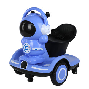 Vélo Électrique pour Enfants Modèle Astronaute 6V4, Porteur à Pédales, Balançoire et Voiture Coulissante, Jouet Rechargeable pour Enfants, Vélo à 2 Roues sur Batterie - Product Image 4