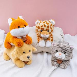 Lindo Oso de Peluche, Juguete de Peluche, Adorno de Escritorio, Mesa para Mascotas con Malla de Franela, Alivio del Estrés, Regalo de Cumpleaños - Product Image 2