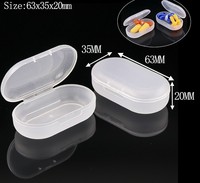 Boîte de rangement pour bouchons d'oreille, étui organisateur de voyage mignon, Mini petits conteneurs de rangement en plastique, étui d'accessoires pour écouteurs Bluetooth Portable
