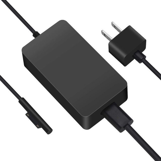 127W Charger for Microsoft Surface Book & Pro Laptop Charger 127W Power Adapter Electric Type for Pro 3 4 5 6